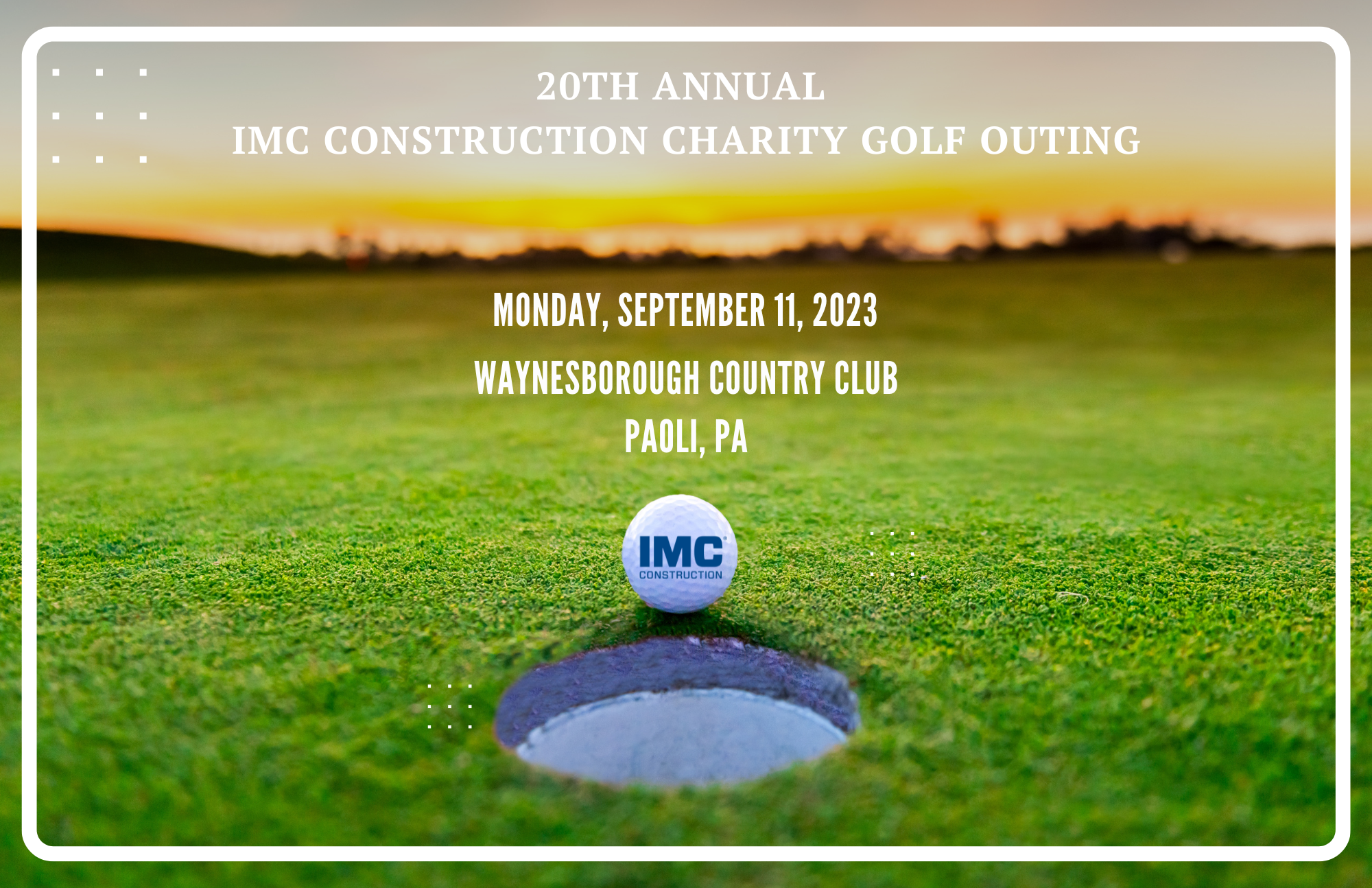 IMC Golf Outing Flyer